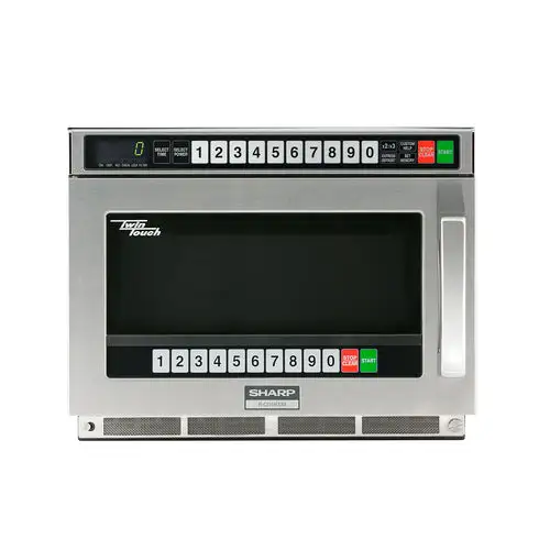 Twintouch Commercial Microwave Oven, 1800 Watts, 0.75 Cu. Ft. Capacity, Stainles