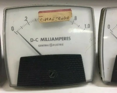USED GE D-C Milliamperes