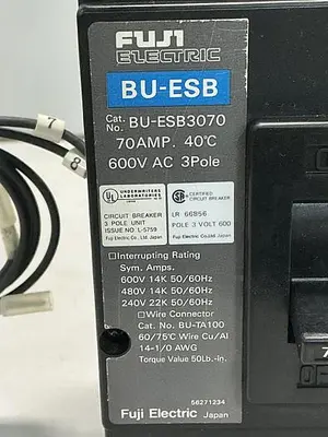 USED FUJI ELECTRIC BU-ESB3070