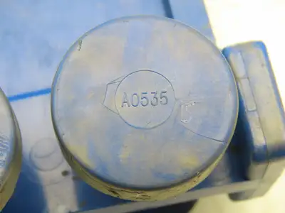 Gorbel A0535 Festoon Cable Trolley Bridge Crane S500 Rail 2-1/8"W  Lot of 10