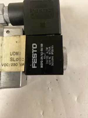 New | in-Stock FESTO 10834 Solenoid Valves Ohio US | Surplus Asset Holdings #1243682
