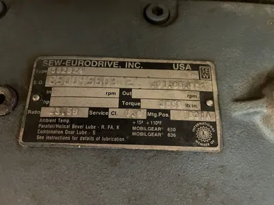Sew Eurodrive S62D24 Varimot Gear Drive / Speed Reducer 0.71HP 23.59:1