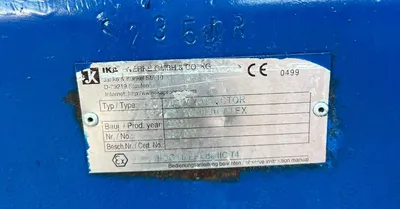 2009 IKA DR 2000 / 30 ATEX Mixer Post (Cowles Type) | Perry Equipment (3)