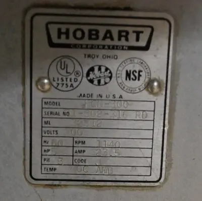 Used _UNKNOWN_ NUMBER: Commercial Food Processors Michigan US | Grocery Equipment Sales #1573182