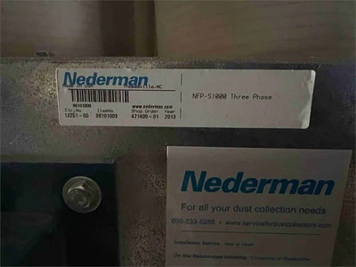 Used 2013 NEDERMAN NFP-S1000 Dust Collectors California US | MachineryMax #1321475