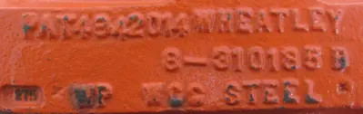 NEW WHEATLEY 8-310185D CHECK VALVE 2-1/2" 8310185D