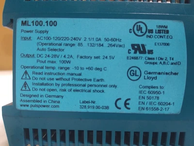 USED PULS ML 100.100