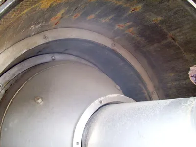 Alfa-Laval SB-800/2 2-stage pusher centrifuge, 316SS.