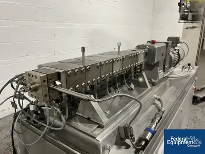 USED Leistritz 18 MM Leistritz Twin Screw Extruder, Model MIC18PH/GL-35D