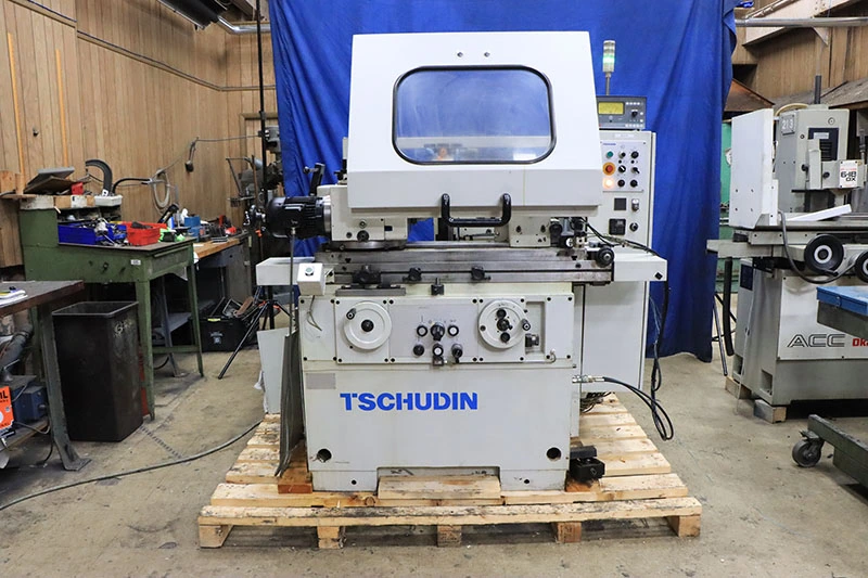 Used 1998 Tschudin HTG-310, 1998, AUTO CYCLE,MARPOSS GAGEI, Cylindrical Grinders Including Plain & Angle Head New Jersey US | Machinery Values #1144951