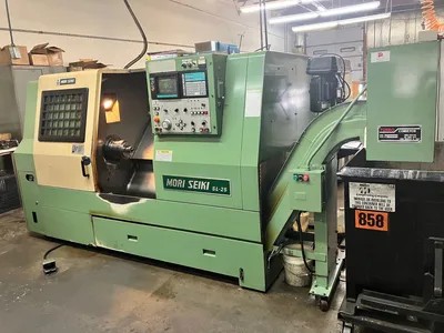 1988 MORI SEIKI SL-25B/500 CNC Turning Centers, Horizontal CNC Turning | Machinery Management (1)