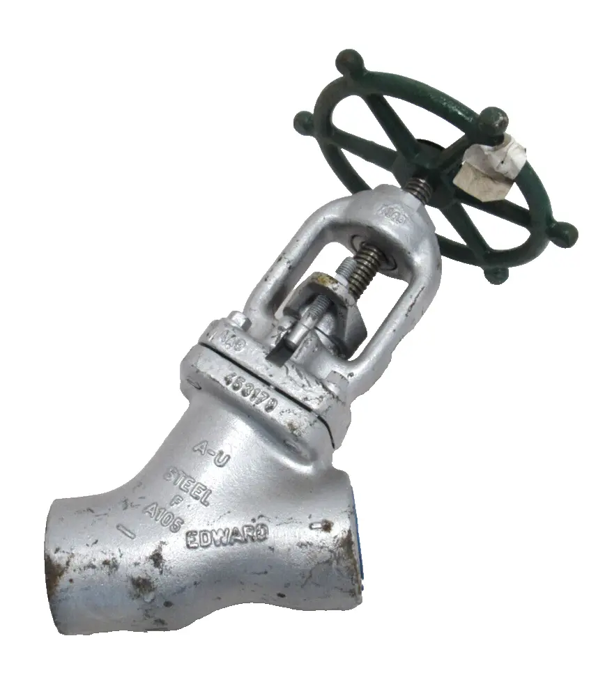 NEW EDWARD 848Y-1-1/2" GLOBE VALVE WELD SOCKET