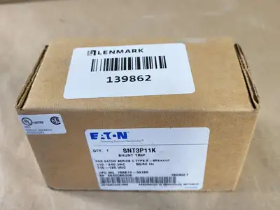 New | in-Stock EATON SNT3P11K Switchgears British Columbia CA | Lenmark #238962