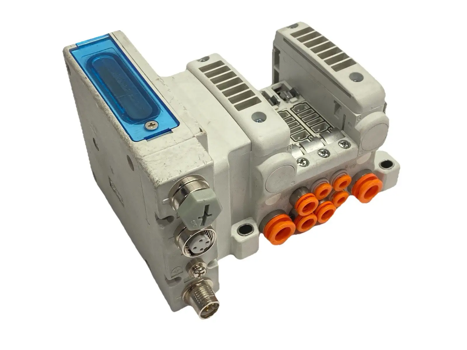 VV5QC11-03N35DA-S | SMC  Pneumatic Plug-In Manifold 3-Station - Used