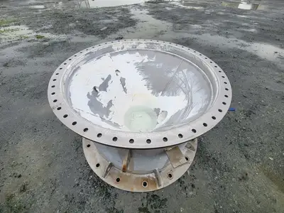 42 ft x 5 ft Dia. Stainless Steel Pellet Reactor