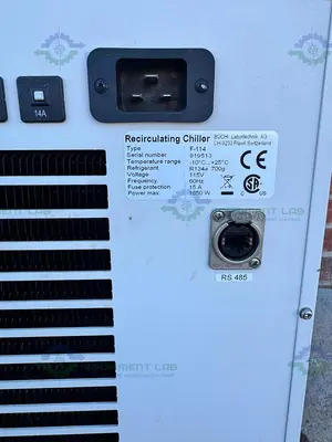 USED BUCHI F-114 RECIRCULATING CHILLER -10C TO +25°C COOLING CAPACITY OF 1400W AT 15C