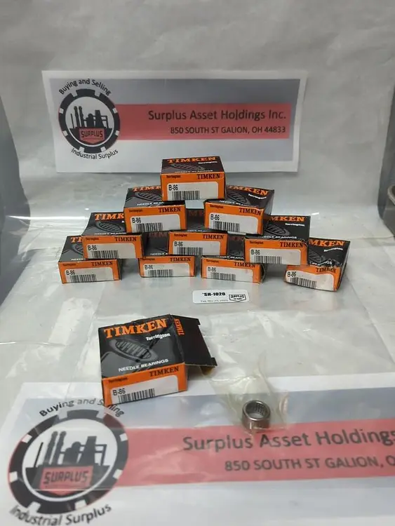 New | in-Stock TIMKEN B-86 Bearings | Surplus Asset Holdings #1192776