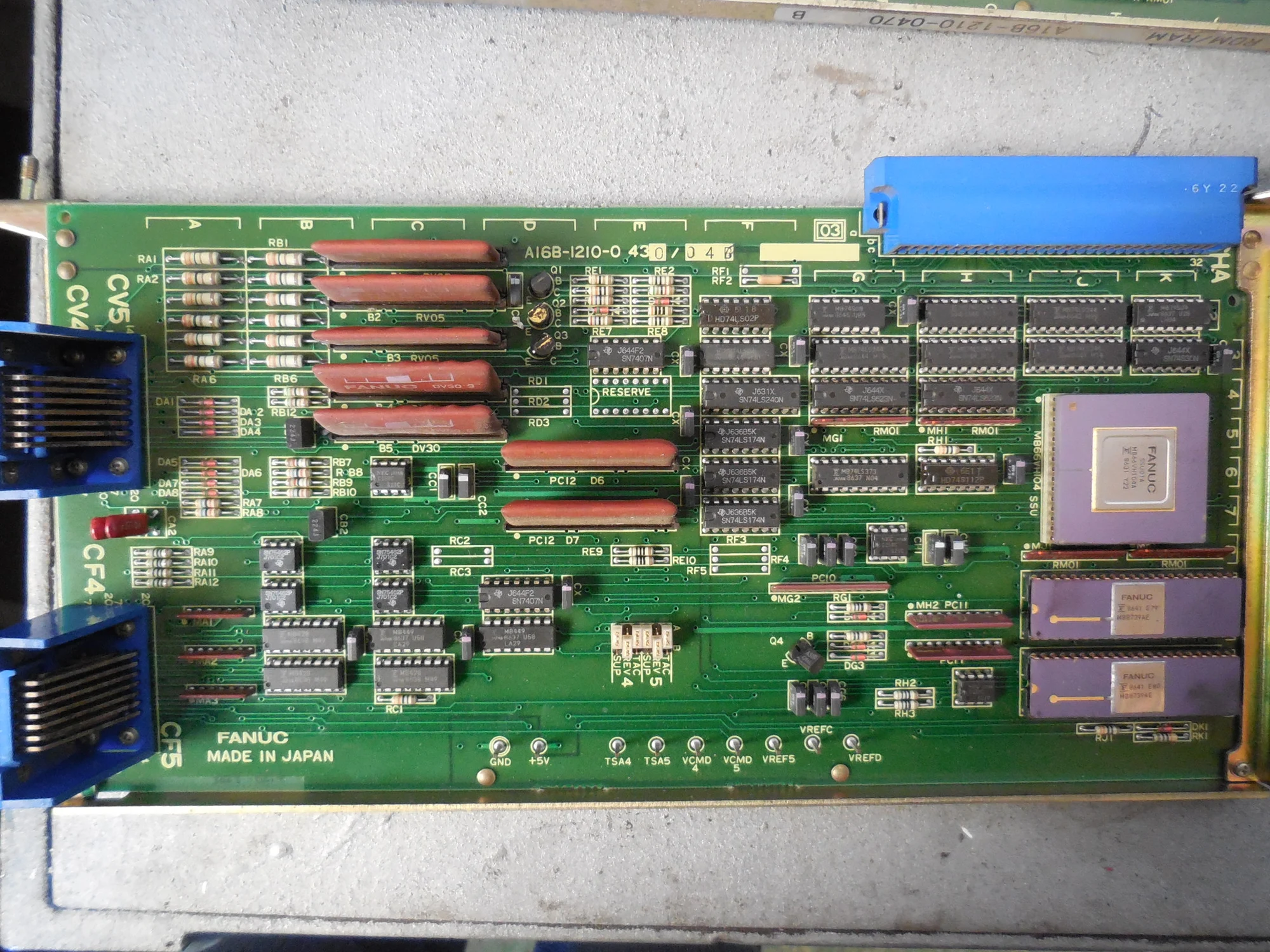 (REF 110) Fanuc AD AXS card – A16B-1210-0430B