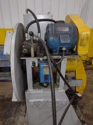 4,000 LB X 26" PAXSON MOTORIZED COIL REEL UNCOILER: YOBRO #25224