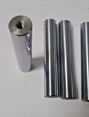 Lot of 4 LM25UU Linear Motion 25mm Ball Bearing Long Shaft Flange Bushing