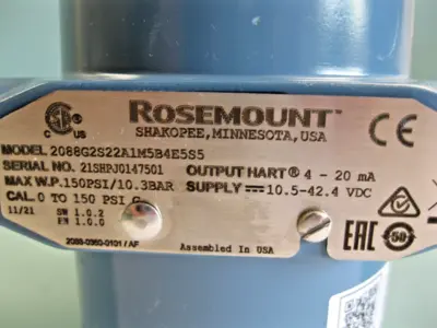 NEW Rosemount 2088 G2 S22A1M5B4E5S5