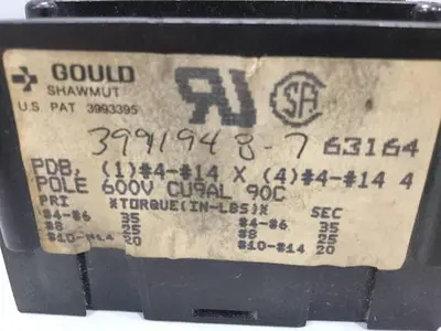 USED GOULD / SHAWMUT 63164