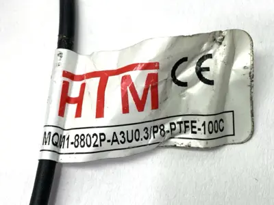 Used HTM Miniature Proximity Sensor, 2mm Range, 3-Pin M8 Proximity Sensors Michigan US | Maverick Industrial Sales #1407081