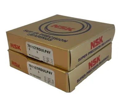NEW SET NSK 7011CTRDULP4Y SUPER PRECISION BEARINGS