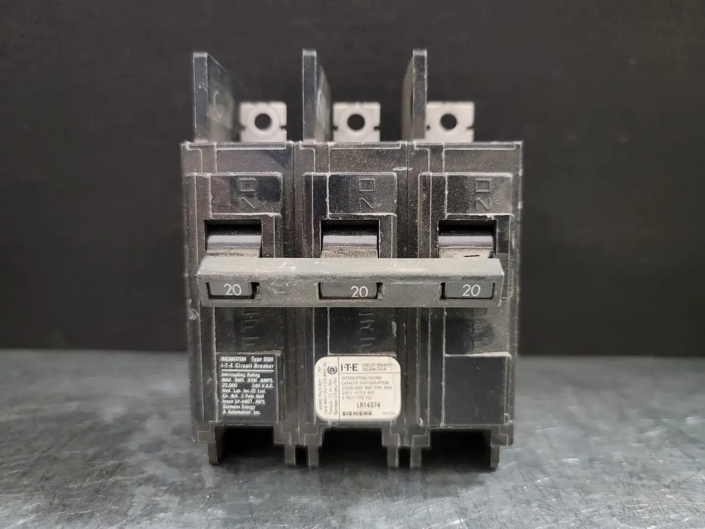 USED SIEMENS BQ3B020H