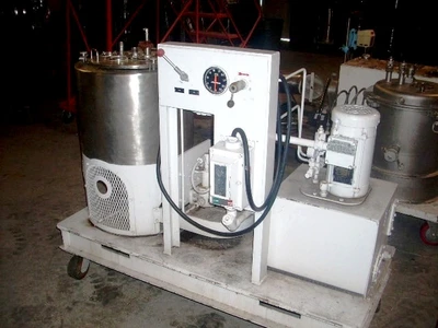 (3) Sharples Mark III solid bowl basket centrifuges, 316SS.