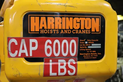 Harrington 
			3 Ton Chain Hoist