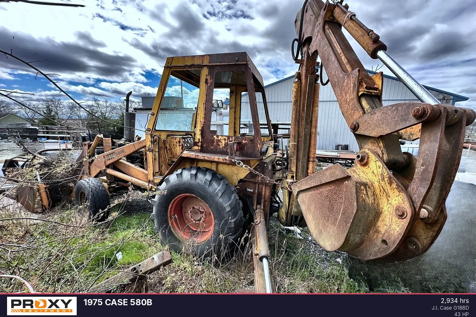 Used 1975 CASE 580B Backhoe Loaders Pennsylvania US | Proxy Equipment #1377940