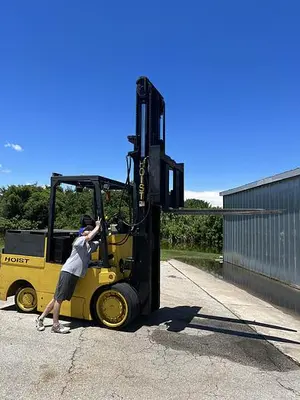 USED 1997 HOIST FKE 6 ELECTRIC FORKLIFT