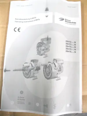 1.25" NPT Elmo Rietschle Gardner Denver G-BH7 Vacuum Pump/Compressor NEW Z57