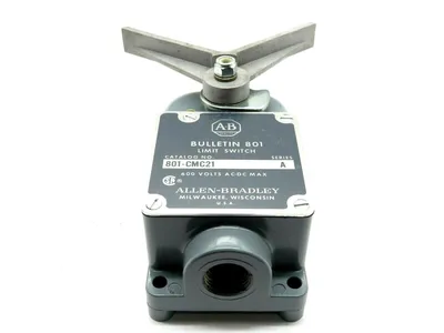 NEW ALLEN BRADLEY 801-CMC21 LIMIT SWITCH SERIES A 600V 801CMC21
