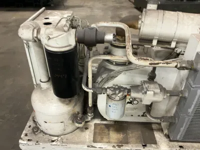 Used 1997 GARDNER DENVER EBERGH AIR COMPRESSOR Rotary Screw & Sliding Vane Air Compressors Michigan US | Miedema Asset Management Group #1320538