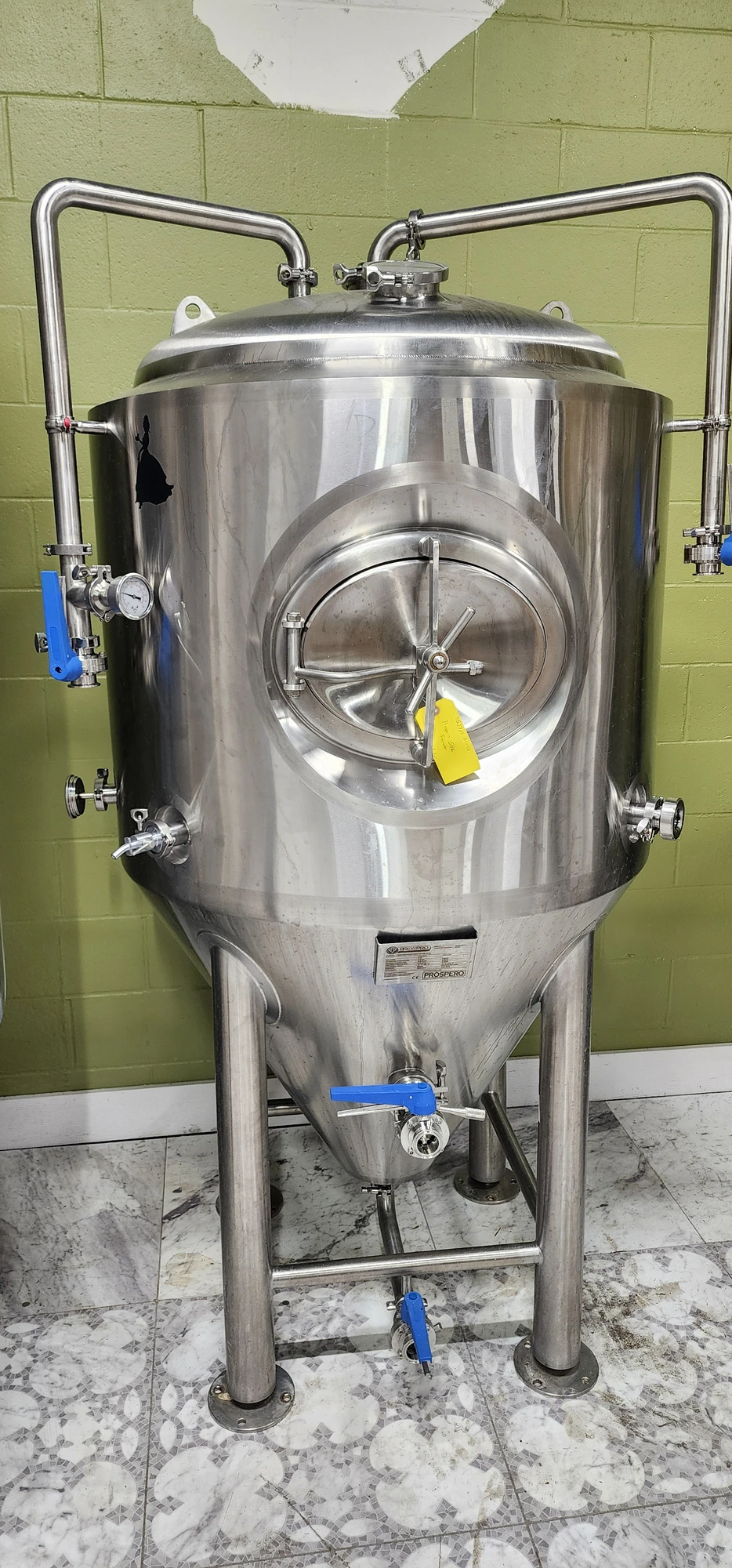 Prospero 5hl (~4BBL) Unitank Fermenter Insulated Glycol JacketedTank