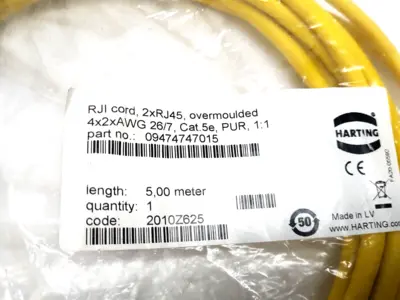 New | in-Stock HARTING 09474747015, 09 47 474 7015 PLC Ethernet Equipment Michigan US | Maverick Industrial Sales #1456674