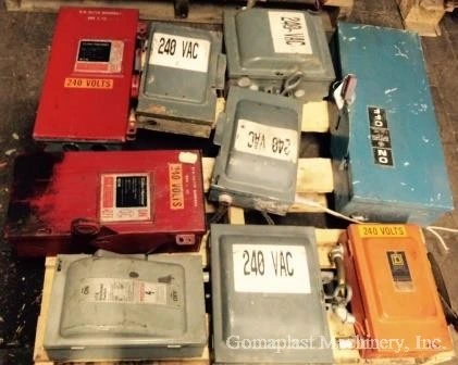 Fuse Boxes 240VAC/30-60 Amps(19 Units Lot), Item # 1692