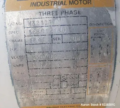 Used VAN DORN G-200 Granulators Illinois US | Aaron Equipment #86590