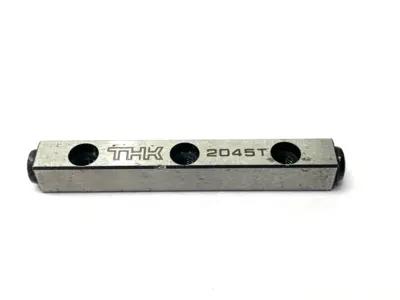 USED THK MINIATURE LINEAR GUIDE RAIL 45MM LENGTH LOT OF 2