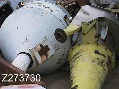 Dryer, Flash, S/st, Bowen, 800 lb/hr Feed @ 67% Water, #Z273730
