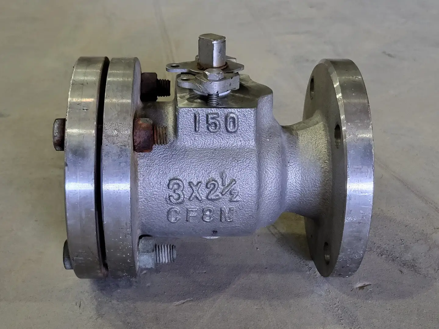 3" x 2-1/2" Class 150 Ball Valve
