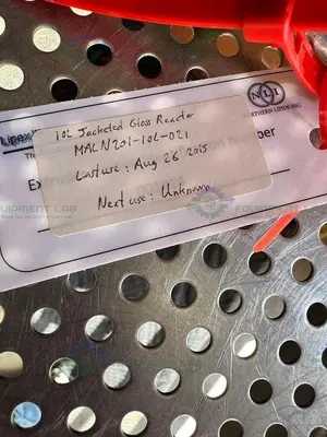 Used CHEMGLASS 10 L GLASS REACTOR QUICK RELEASE CLAMP 10" PTFE COATED Reactors California US | Equipment Lab #1411870