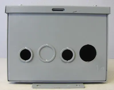 Hoffman A12R86/SPL 12"x 8"x 6 " Electrical Box Enclusure Screw Cover Drip Shield