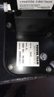 Used POWER TEAM SPX Single-Acting Parts (Hydraulics and Pneumatics) Arizona US | ASSET CONVERSION SPECIALISTS, INC. #1513105