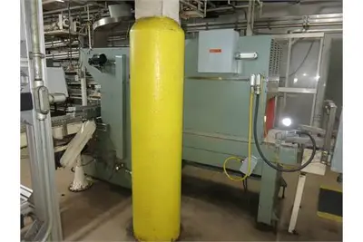 Weldotron 12080 tray wrapper, roller infeed, sealing jaws