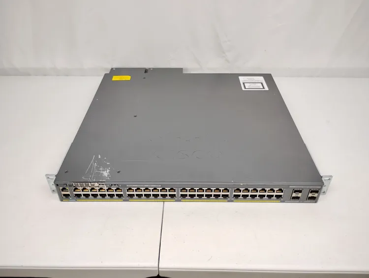 Used CISCO WS-C2960X-48FPS-I Network Switches US | Sporadic Surplus LLC #1063941