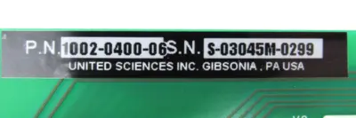 NEW UNITED SCIENCES 1002-0400-06 REMOTE DISPLAY BOARD 1002040006