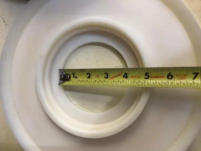 VAC OR MBRAUN GLOVE BOX RECEPTICLE